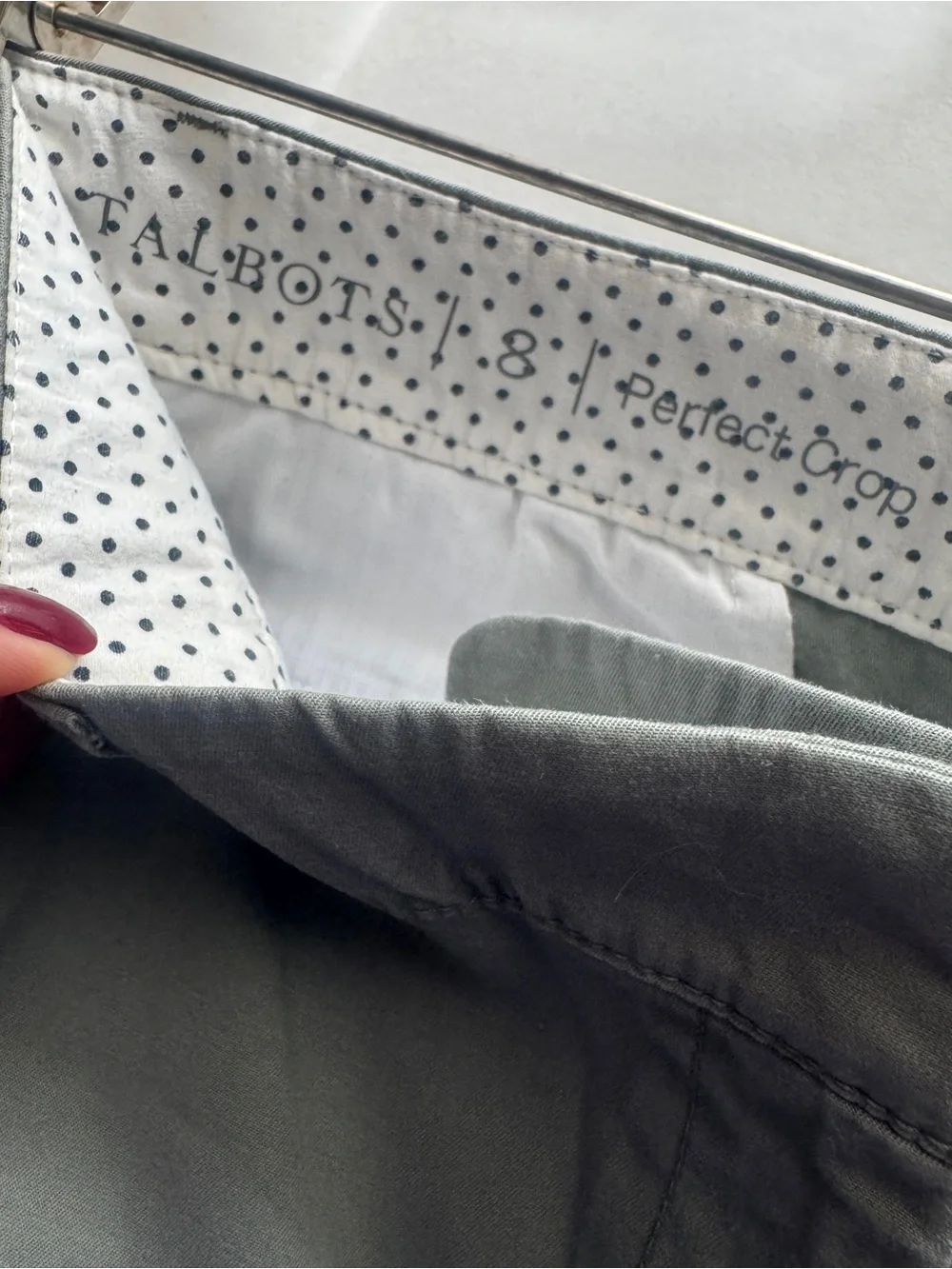 Talbots The perfect crop pants